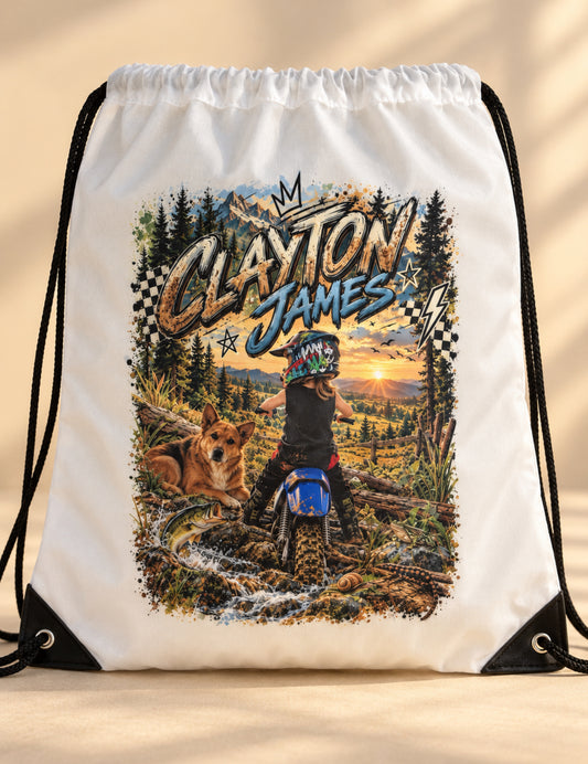 Custom Name Story Backpack
