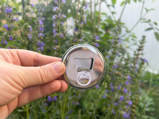 58 MM Custom Photo Bottle Opener