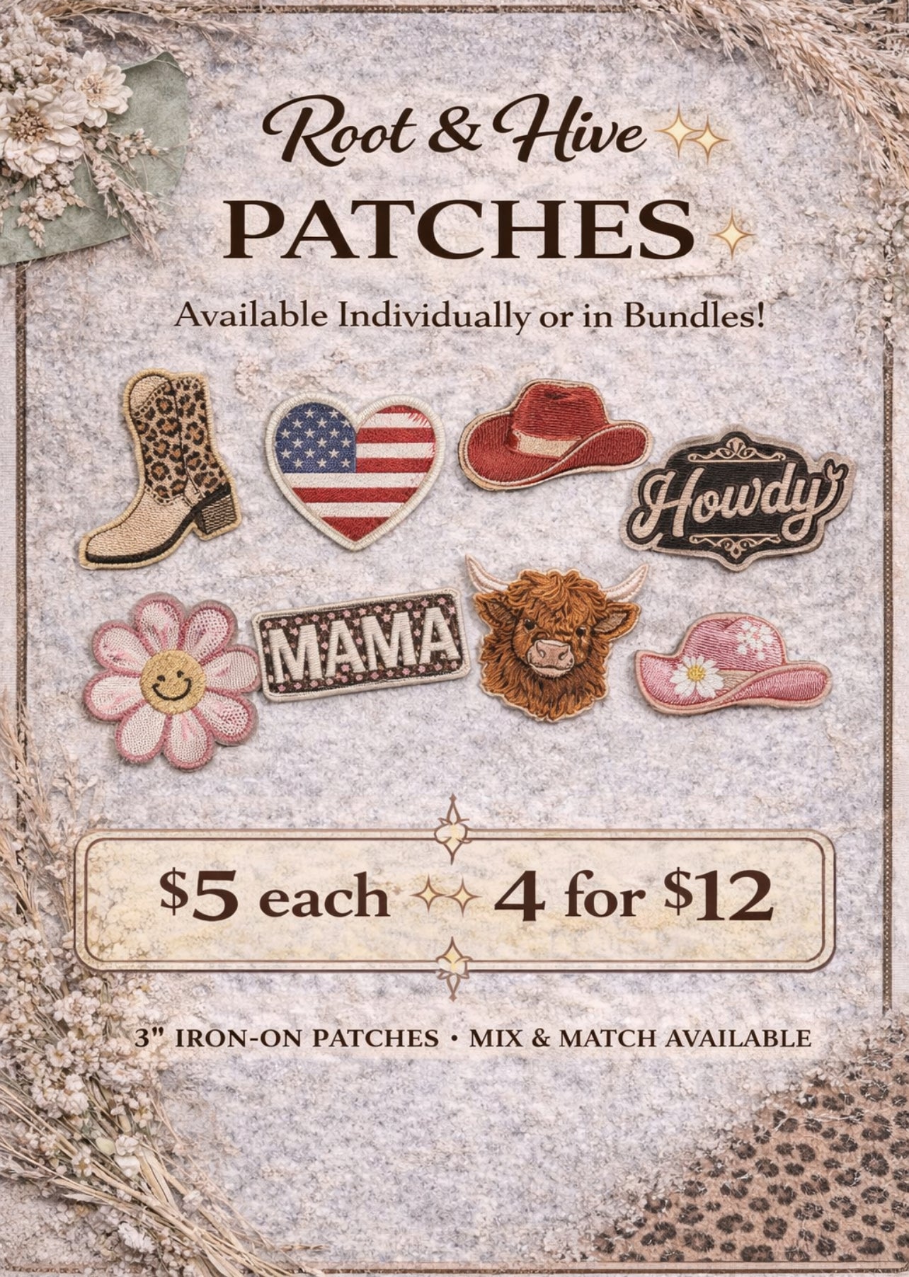 ✨Root & Hive✨ Patch Bar